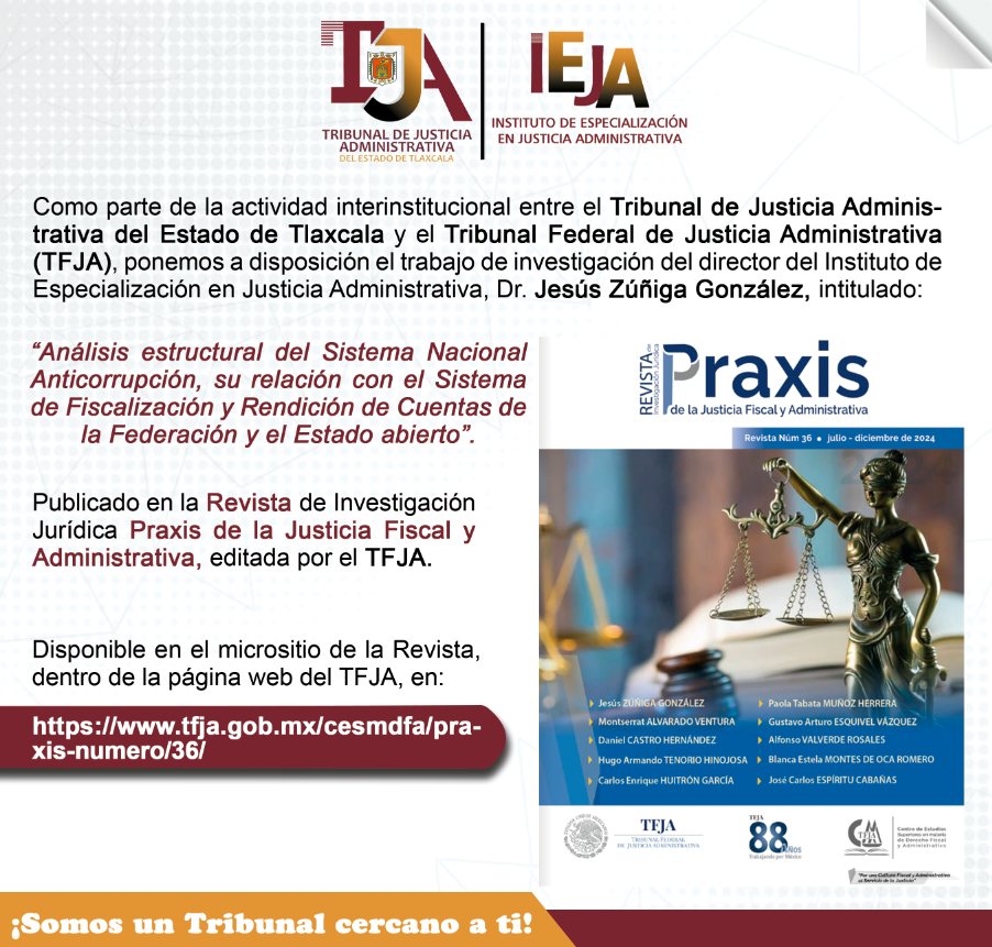 autoría del director del Instituto de Especialización en Justicia Administrativa
