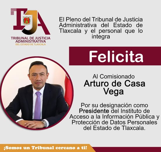 Comisionado Presidente del IAIP Tlaxcala 