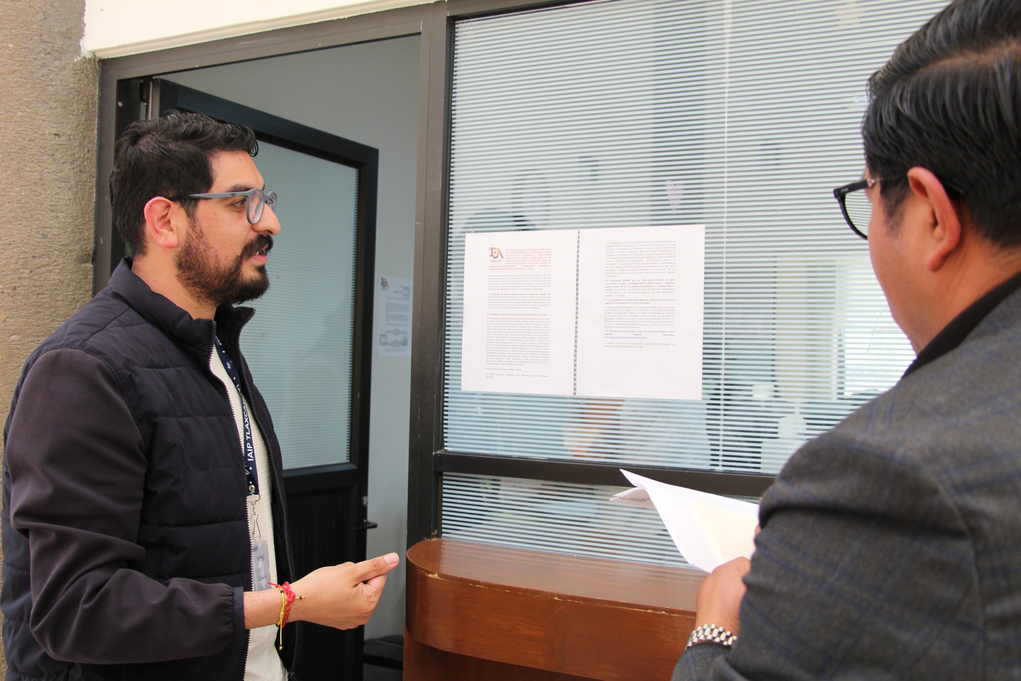 Verificación Física realizada por personal del IAIP Tlaxcala