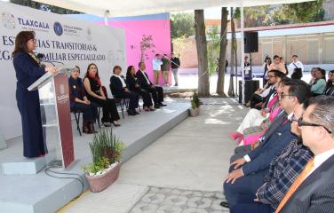 acudieron a la inauguración de Estancias Transitorias y Juzgado Familiar Especializado de la Fiscalía General de Justicia del Estado y del Poder Judicial del Estado