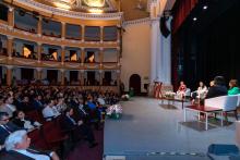 El Magistrado Presidente del Tribunal de Justicia Administrativa del Estado de Tlaxcala, Elías Cortés Roa, acudió a la conferencia magistral “𝗜𝗻𝗱𝗲𝗽𝗲𝗻𝗱𝗲𝗻𝗰𝗶𝗮 𝗝𝘂𝗱𝗶𝗰𝗶𝗮𝗹” 