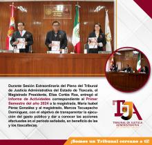 Informe de Actividades correspondiente al Primer Semestre del año 2024