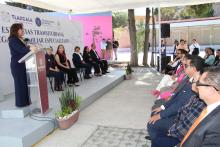 acudieron a la inauguración de Estancias Transitorias y Juzgado Familiar Especializado de la Fiscalía General de Justicia del Estado y del Poder Judicial del Estado