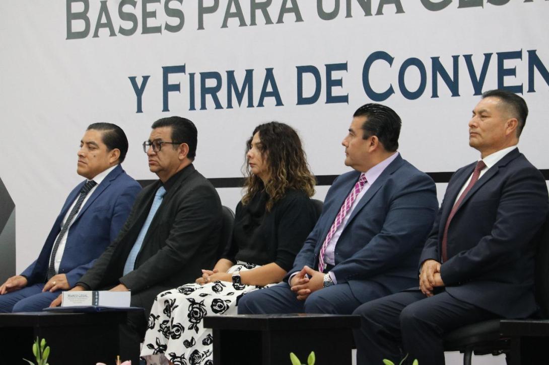 firma de convenio de colaboración con la Secretaría Ejecutiva del Sistema Anticorrupción del Estado de Tlaxcala